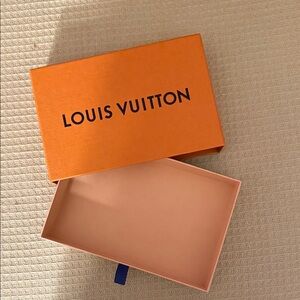 Louis Vuitton Orange and Pink Storage Box